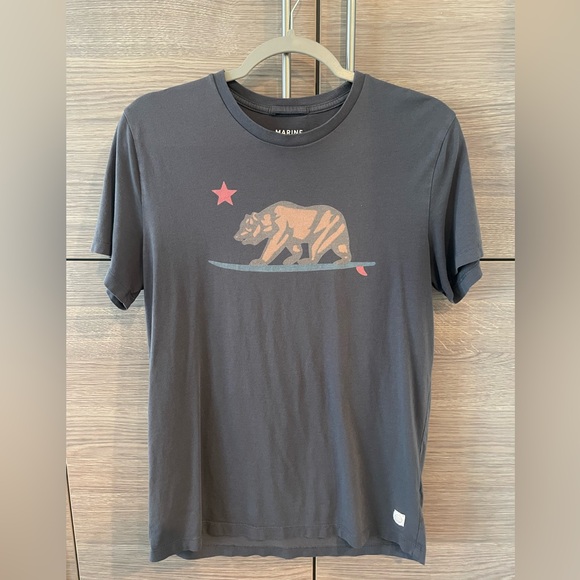 Marine Layer Signature Crew Tee - Picture 1 of 3